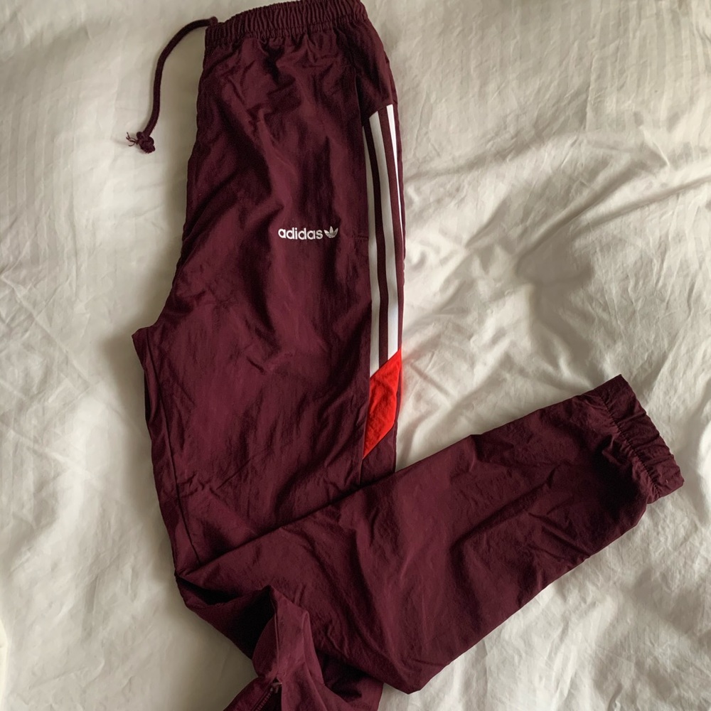 Adidas Originals men track pants - maroon